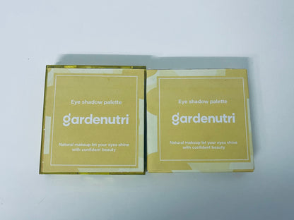 gardenutri Warm Brown Gilded 9-Color Eyeshadow Palette - Natural Daily Matte Pearl Eyeshadow
