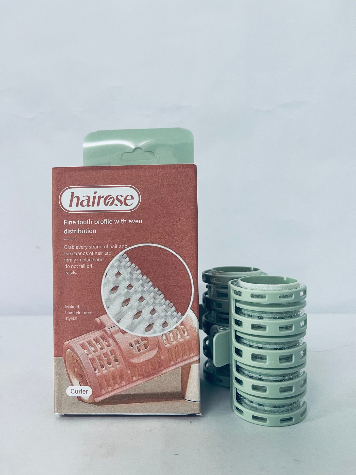 hairose Non-electric hair rollers Fine-Tooth Non-Electric Hair Curlers: A Styling Essential for Effortlessly Creating Exquisite Curls