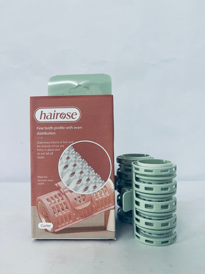 hairose Non-electric hair rollers Fine-Tooth Non-Electric Hair Curlers: A Styling Essential for Effortlessly Creating Exquisite Curls