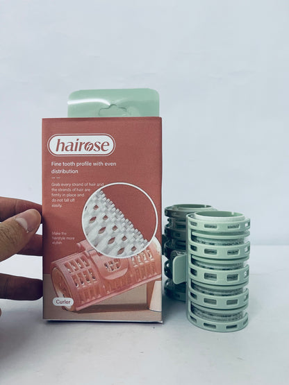 hairose Non-electric hair rollers Fine-Tooth Non-Electric Hair Curlers: A Styling Essential for Effortlessly Creating Exquisite Curls