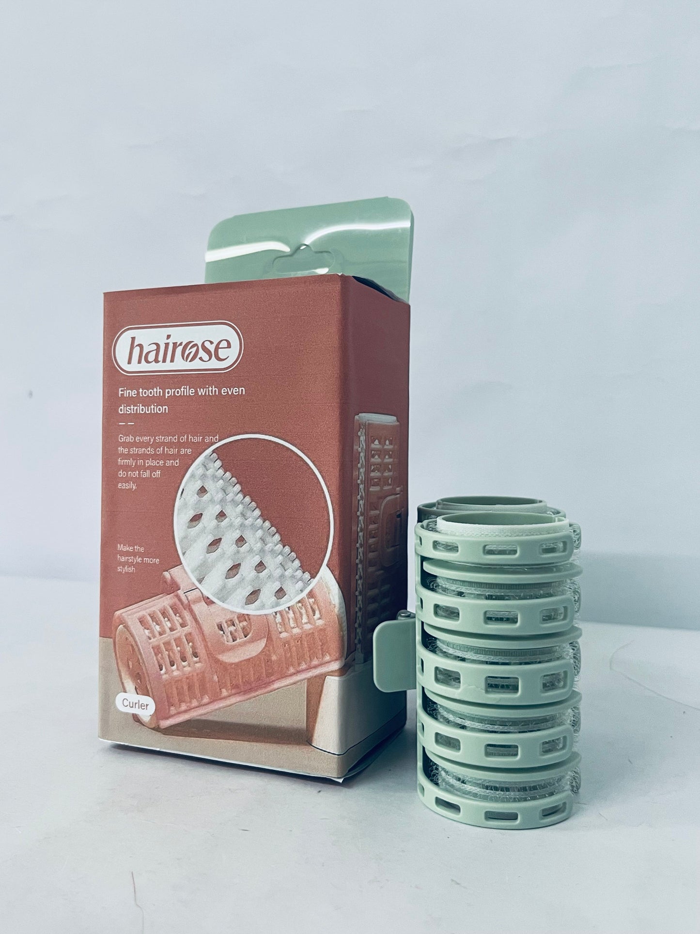 hairose Non-electric hair rollers Fine-Tooth Non-Electric Hair Curlers: A Styling Essential for Effortlessly Creating Exquisite Curls