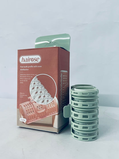 hairose Non-electric hair rollers Fine-Tooth Non-Electric Hair Curlers: A Styling Essential for Effortlessly Creating Exquisite Curls