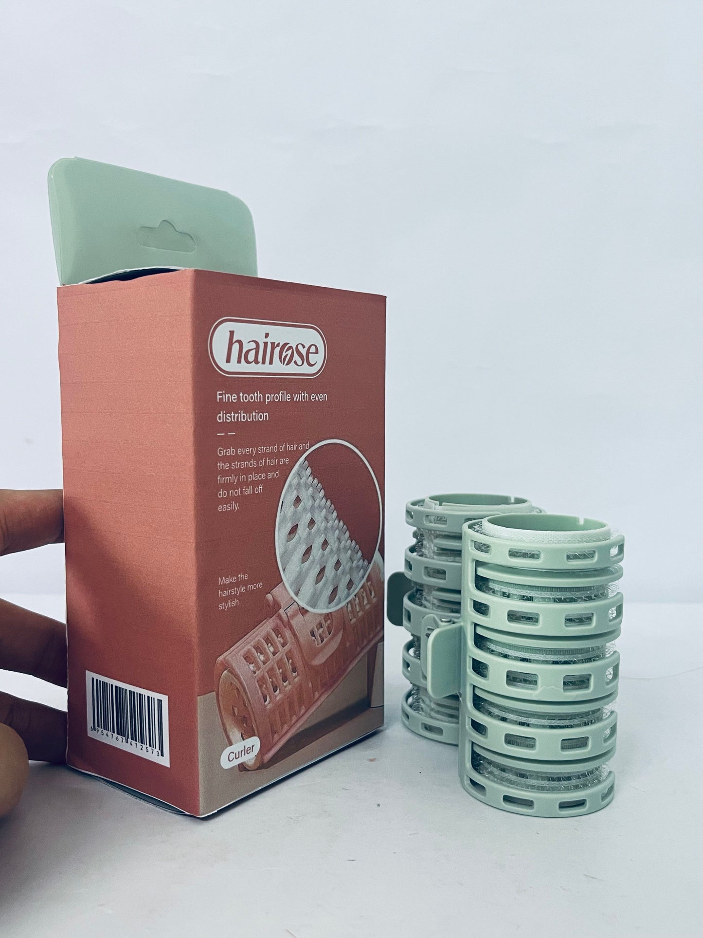 hairose Non-electric hair rollers Fine-Tooth Non-Electric Hair Curlers: A Styling Essential for Effortlessly Creating Exquisite Curls