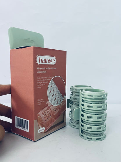 hairose Non-electric hair rollers Fine-Tooth Non-Electric Hair Curlers: A Styling Essential for Effortlessly Creating Exquisite Curls
