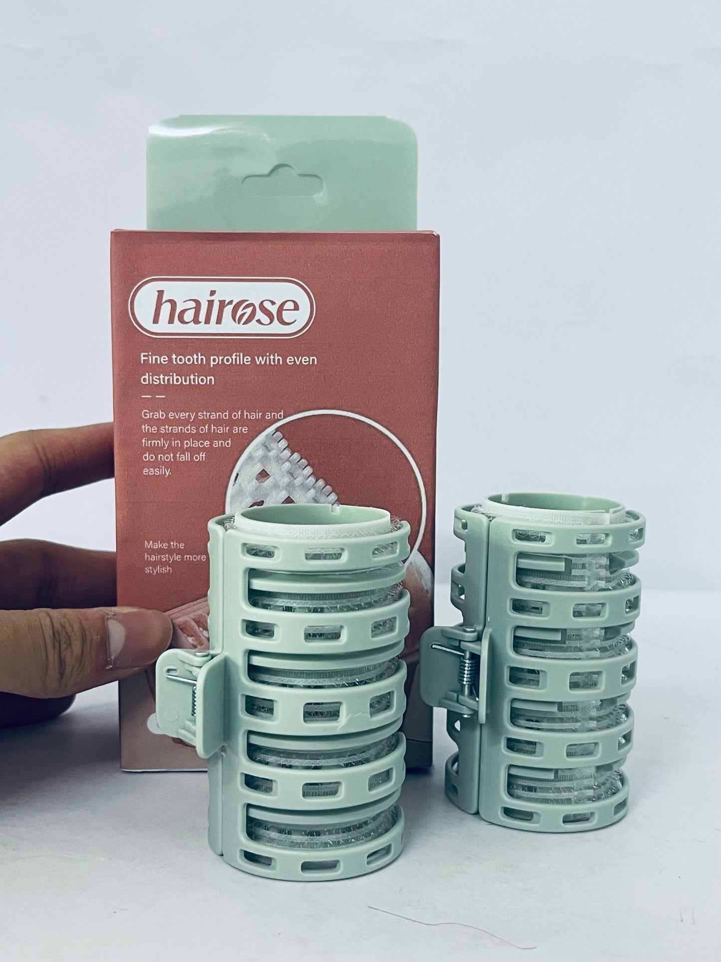 hairose Non-electric hair rollers Fine-Tooth Non-Electric Hair Curlers: A Styling Essential for Effortlessly Creating Exquisite Curls