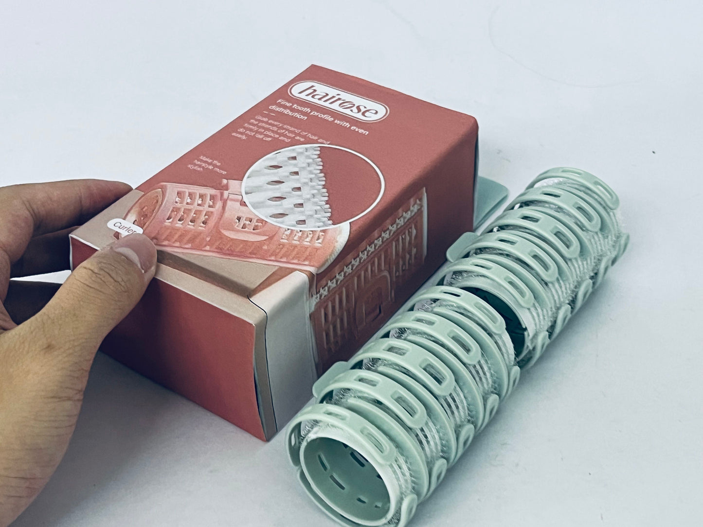hairose Non-electric hair rollers Fine-Tooth Non-Electric Hair Curlers: A Styling Essential for Effortlessly Creating Exquisite Curls