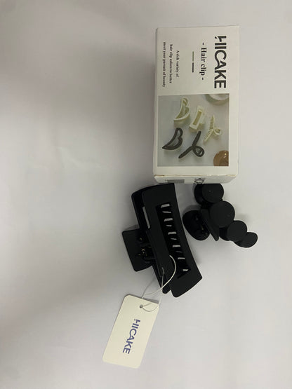 HICAKE Hair clips Medium Large Square Claw, Versatile Styling Rectangle Hair Pins for Thick Thin Hair, Big Matte Banana Clips Neutral Strong Hold Claw Pins