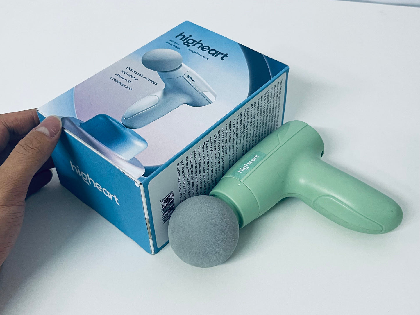 【higheart Massage Apparatus】—— Portable Relief for Muscle Tension