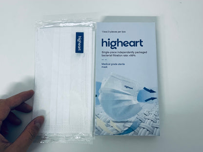 【higheart Medical Sanitary Masks】—— Reliable Protection with Sterile Safety