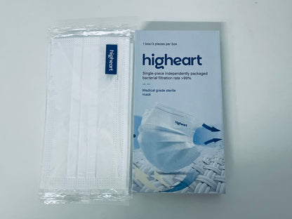 【higheart Medical Sanitary Masks】—— Reliable Protection with Sterile Safety