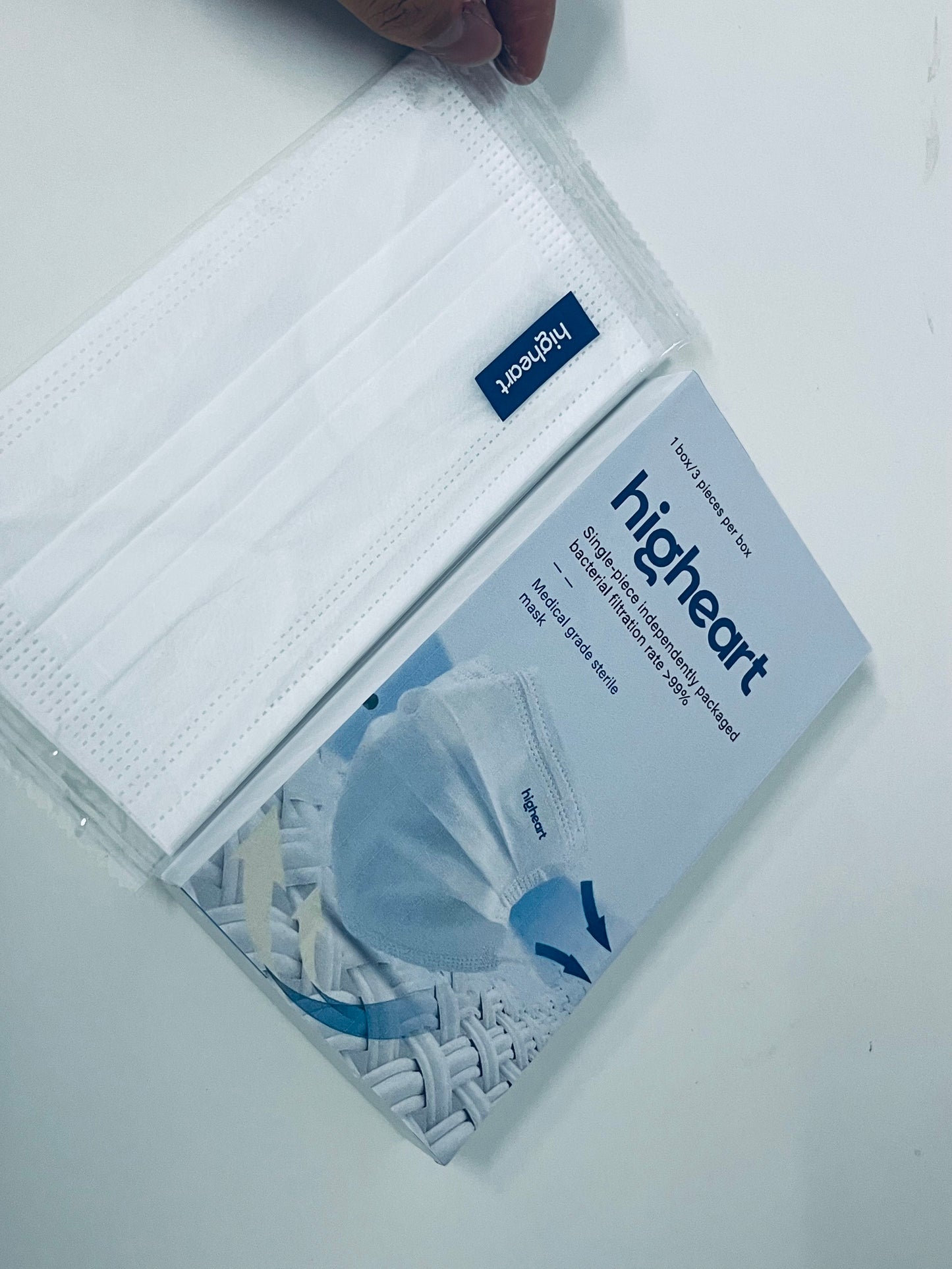 【higheart Medical Sanitary Masks】—— Reliable Protection with Sterile Safety