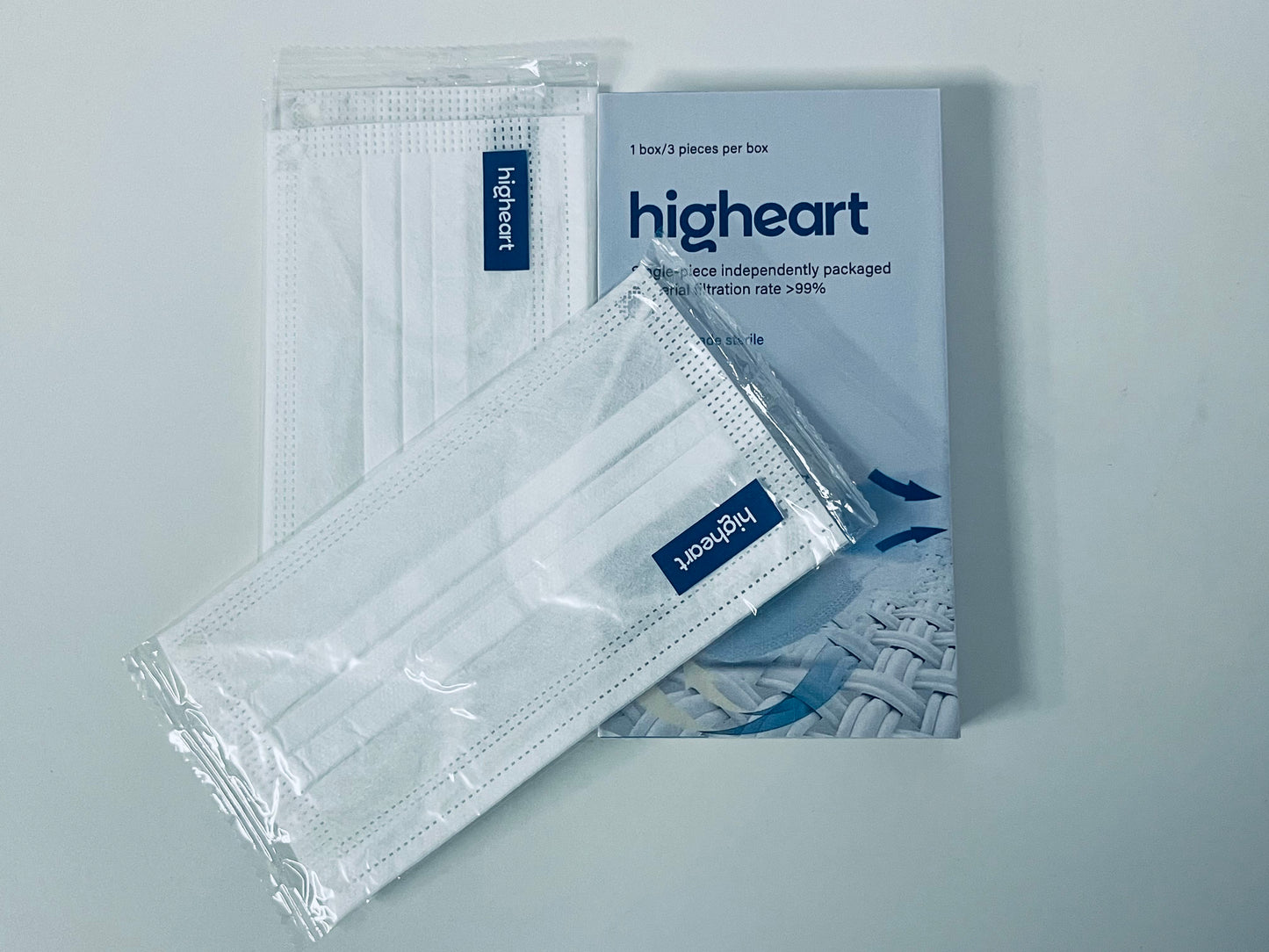 【higheart Medical Sanitary Masks】—— Reliable Protection with Sterile Safety