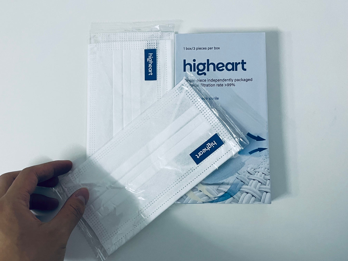 【higheart Medical Sanitary Masks】—— Reliable Protection with Sterile Safety