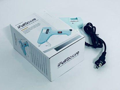 iFullScore 1 set 20W Hot Melt Glue Gun With Glues Stick Industrial Craft Mini Guns Thermo Electric Heat Temperature Tool For DIY