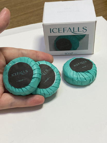 ICEFALLS Skin soap Individually Wrapped Bulk Soap Bar, Small Soaps, Suitable for All Skin Types