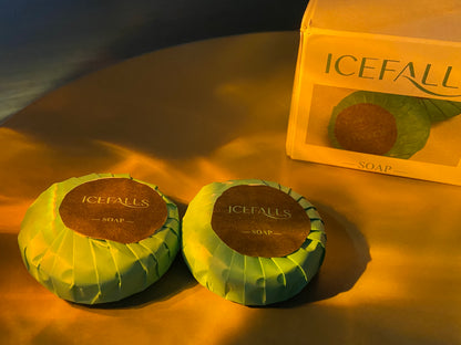 ICEFALLS Skin soap Individually Wrapped Bulk Soap Bar, Small Soaps, Suitable for All Skin Types
