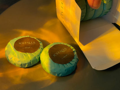 ICEFALLS Skin soap Individually Wrapped Bulk Soap Bar, Small Soaps, Suitable for All Skin Types