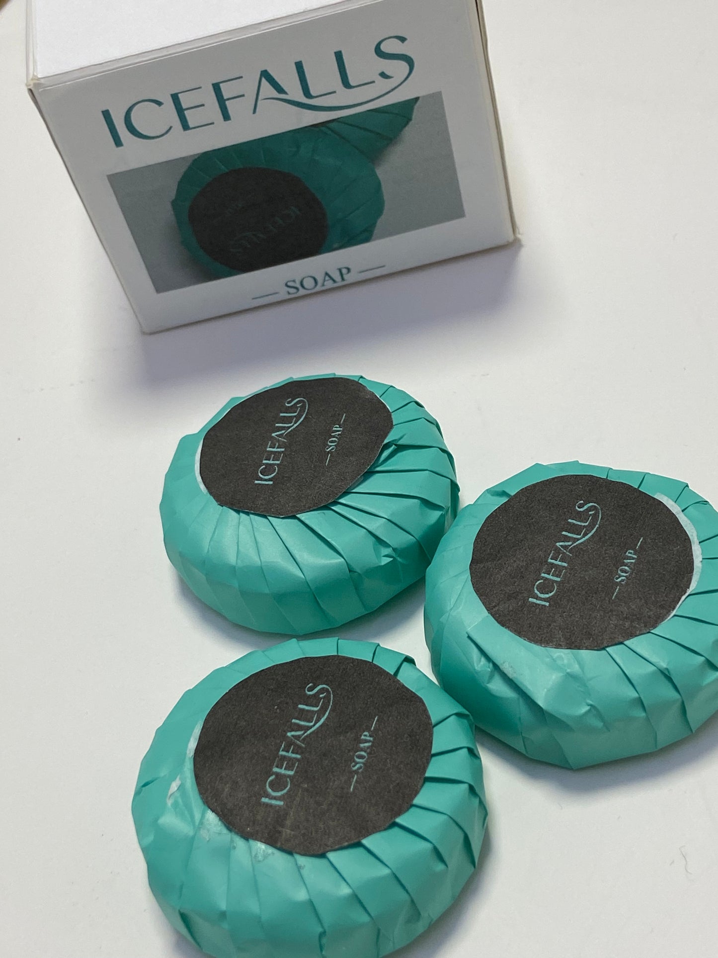 ICEFALLS Skin soap Individually Wrapped Bulk Soap Bar, Small Soaps, Suitable for All Skin Types