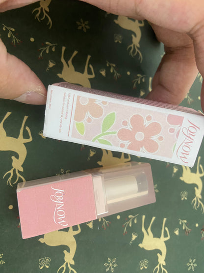 JOYNOW  Lipsticks  Hydrating Tined Lip Blams - Moisturizing High Pigmented Lip Blam Stick Care Plumping Glossy Finish for Dry Lips for Women