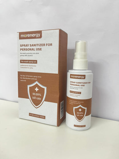 morenergy 100mL No-Wash  Disinfectants (99.99% Kill Rate)