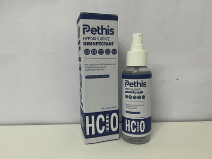 Pethis Hypochlorite Disinfectant Spray 100ml Multi-Scene Sterilization A Safe Disinfection Item for Home/Pet Environments