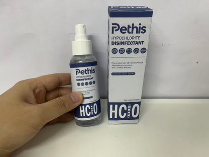 Pethis Hypochlorite Disinfectant Spray 100ml Multi-Scene Sterilization A Safe Disinfection Item for Home/Pet Environments