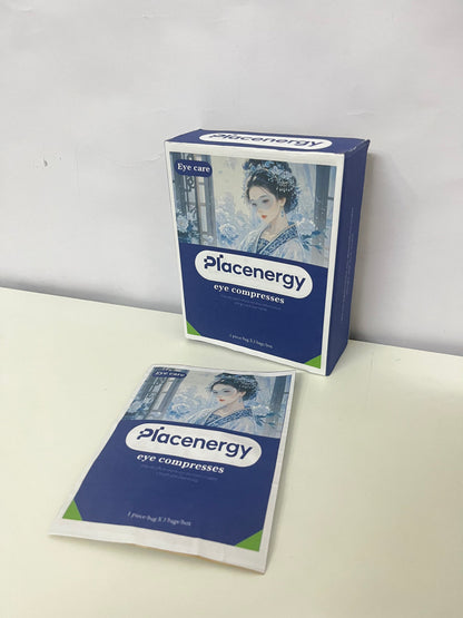 【Placenergy Medical-Grade Eye Compresses: Soothing & Hygienic Eye Care Patches with Traditional Elegant Design】