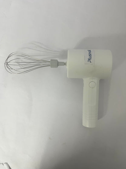 Plusnail Electric Hand Mixer, Portable Whisk Milk Foam Maker, Whisk Beaters, Handheld Electric Mixer for Home