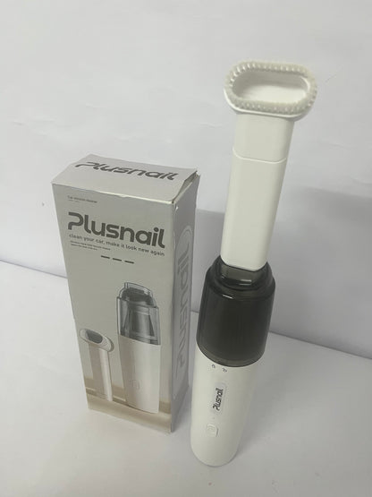 Plusnail Cordless Handheld Car Vacuum Cleaner, Portable Mini Cordless Vacuum for Car and Home 1200mAh Rechargeable Handheld Vacuum with Strong 8000Pa Suction (White)