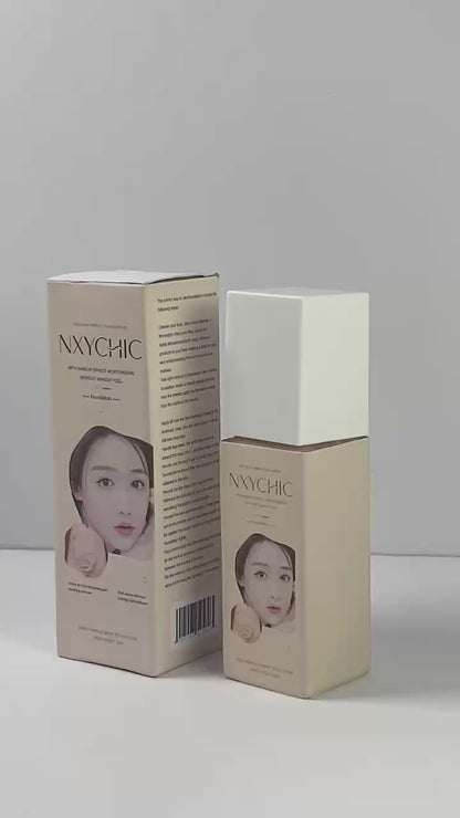 NXYCHIC Liquid foundation Biology 4-in-1 Foundation Hydrating Medium Spectrum Full Coverage Lotion Foundation