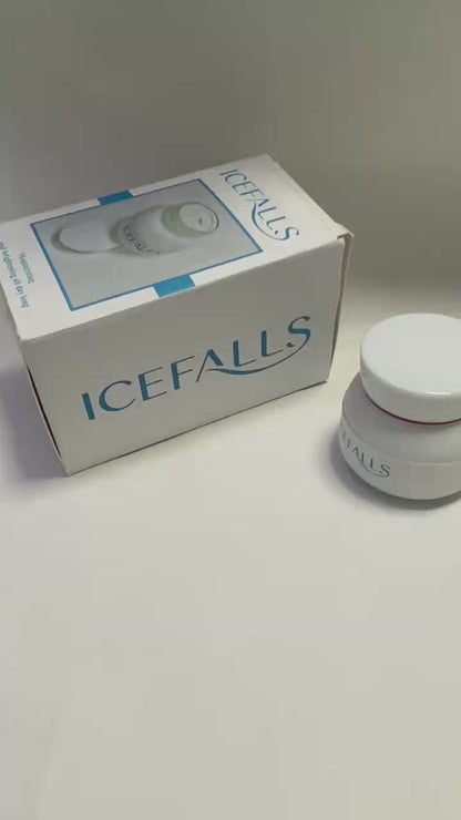 ICEFALLS Face cream Deep Moisturizing Day & Night Cream with Hyaluronic Acid, Panthenol & Allantoin – Anti-Wrinkle & Firming Skincare for Dry Skin