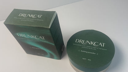 DRUNKCAT Oil Control Loose Face Powder Translucent Setting Powder Smooth Lightweight&Long Lasting Makeup Setting Foundation Powder, Matte Tint