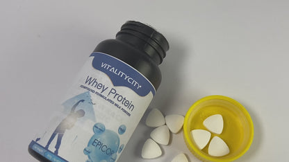 VITALITYCITY Whey Protein Dietary Supplement for Muscle Function & Recovery Support