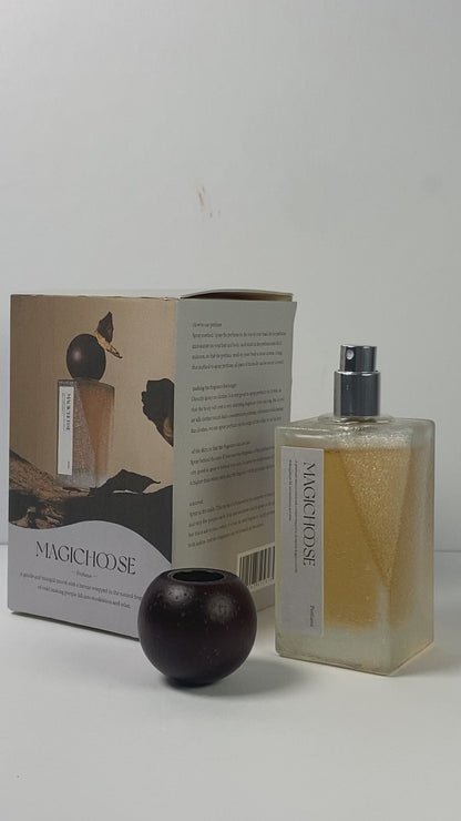 MAGICHOOSE Perfume Nourishing and Hydrating Hair Shine Spray-A Warm and Sensual Fragrance With Sweet Floral Scent