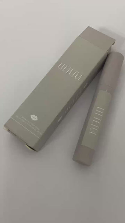 LITTEFUL,35 Canyon, Lipstain, Smooth Application, Precise Pen-Like Tip, Transfer-Proof, Satin Stained Finish, Vegan Formula