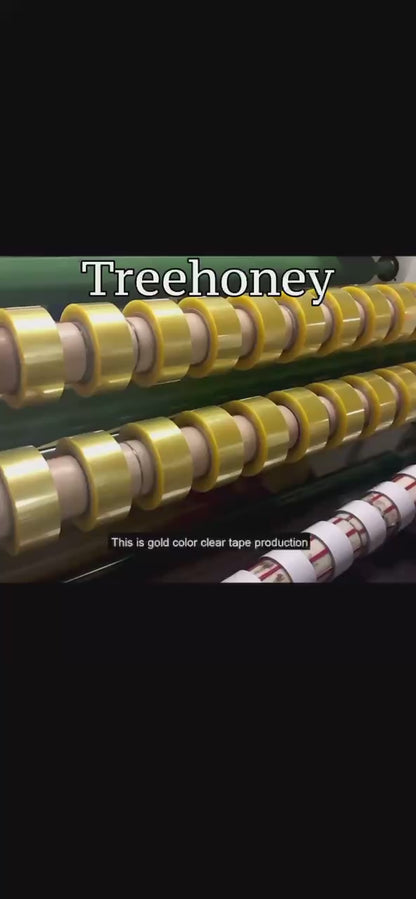 Treehoney Paper tapes Clear Packaging Tape for Shipping Packaging Moving Sealing