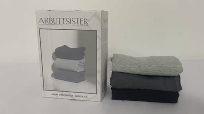 ARBUYYSISTER Men's Underpants Cotton Stretch Boxer Briefs, Multipack