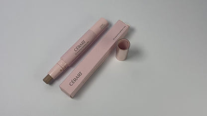 CÉRART Highlighter make-up  Eyeshadow Stick,  Cream Eye Shadow Sticks Brightener Eyeshadow Pencil Crayon Highlighter Eye Makeup Shadow  with Crease-proof Formula Long Lasting Waterproof Eye Shadow Make Up