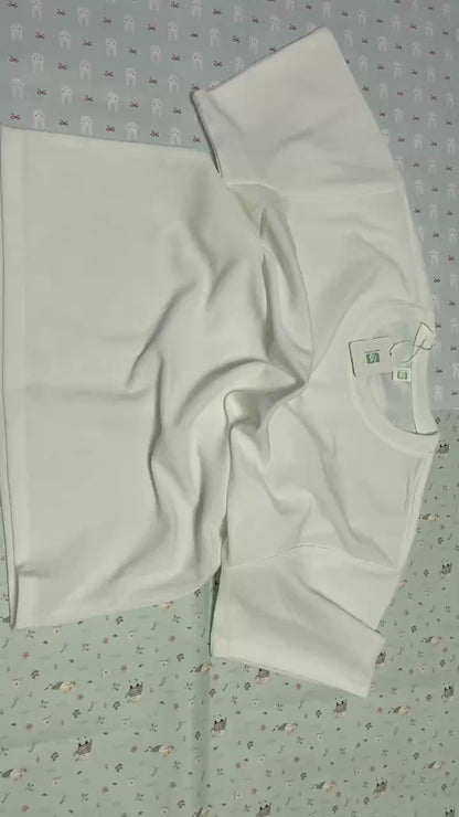 SMALLGRAIN. Tee shirts Crew Neck Undershirt Casual Lounge Dressy Short Sleeve Cotton Tee