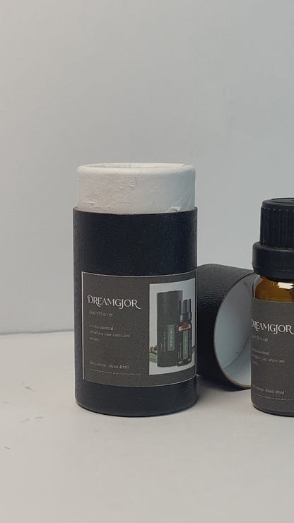 DREAMGJOR -Essential Oil  in  Glass Bottles (10ml Fragrance Oil, Basil, Mandarin, Kale)