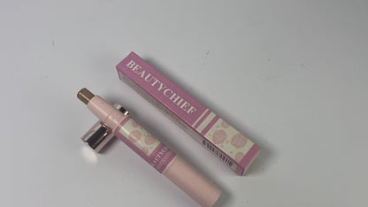BEAUTYCHIEF Highlighter make-up Cream Contour Stick,Cream Bronzer Highlighter Makeup Stick,Velvet Texture Soft and Smooth Long Lasting Waterproof Contour Stick for Women Girls - Deep