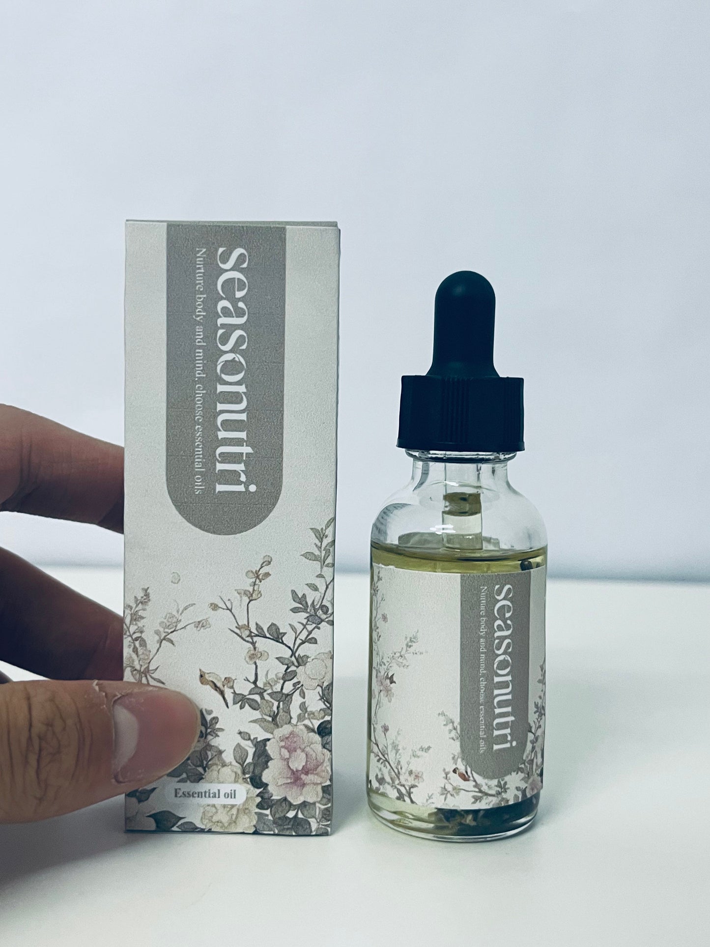 seasonutri Plant Extract Soothing Essential Oil - Multi-Effect Serum for Body & Mind Care (Dropper Bottle)