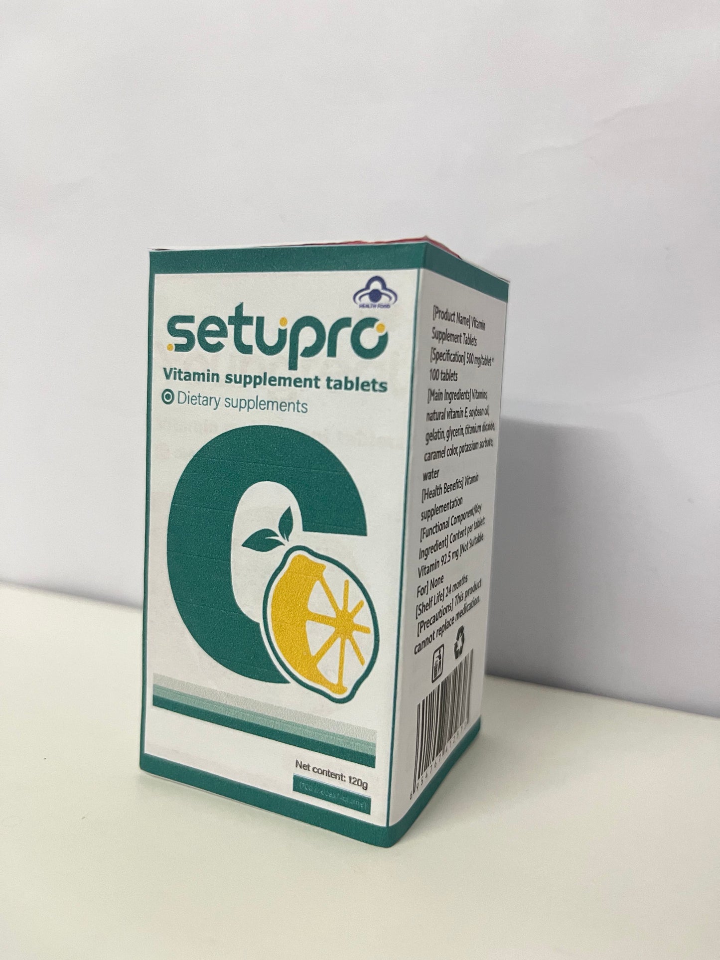 【setupro Vitamin Supplement Tablets】—— Daily Vitamin C Boost for Wellness