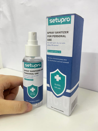 【setupro Personal Spray Sanitizer】—— Convenient On-the-Go Hygiene Protection