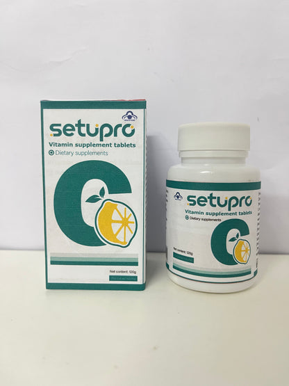 【setupro Vitamin Supplement Tablets】—— Daily Vitamin C Boost for Wellness