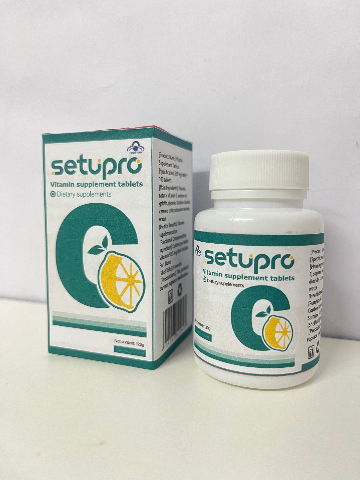 【setupro Vitamin Supplement Tablets】—— Daily Vitamin C Boost for Wellness