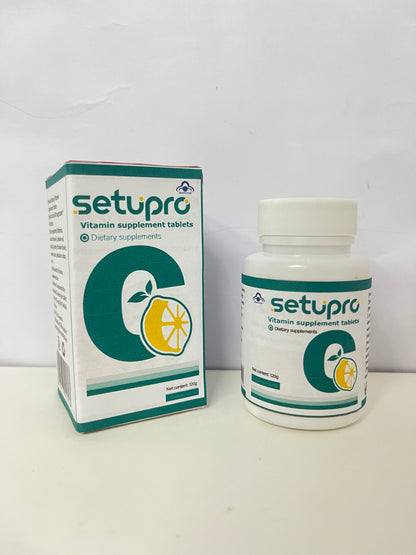 【setupro Vitamin Supplement Tablets】—— Daily Vitamin C Boost for Wellness