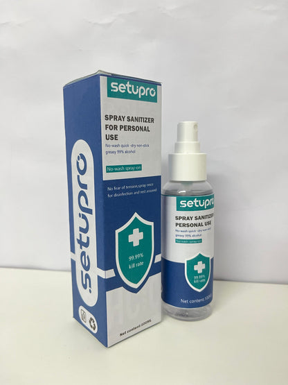 【setupro Personal Spray Sanitizer】—— Convenient On-the-Go Hygiene Protection