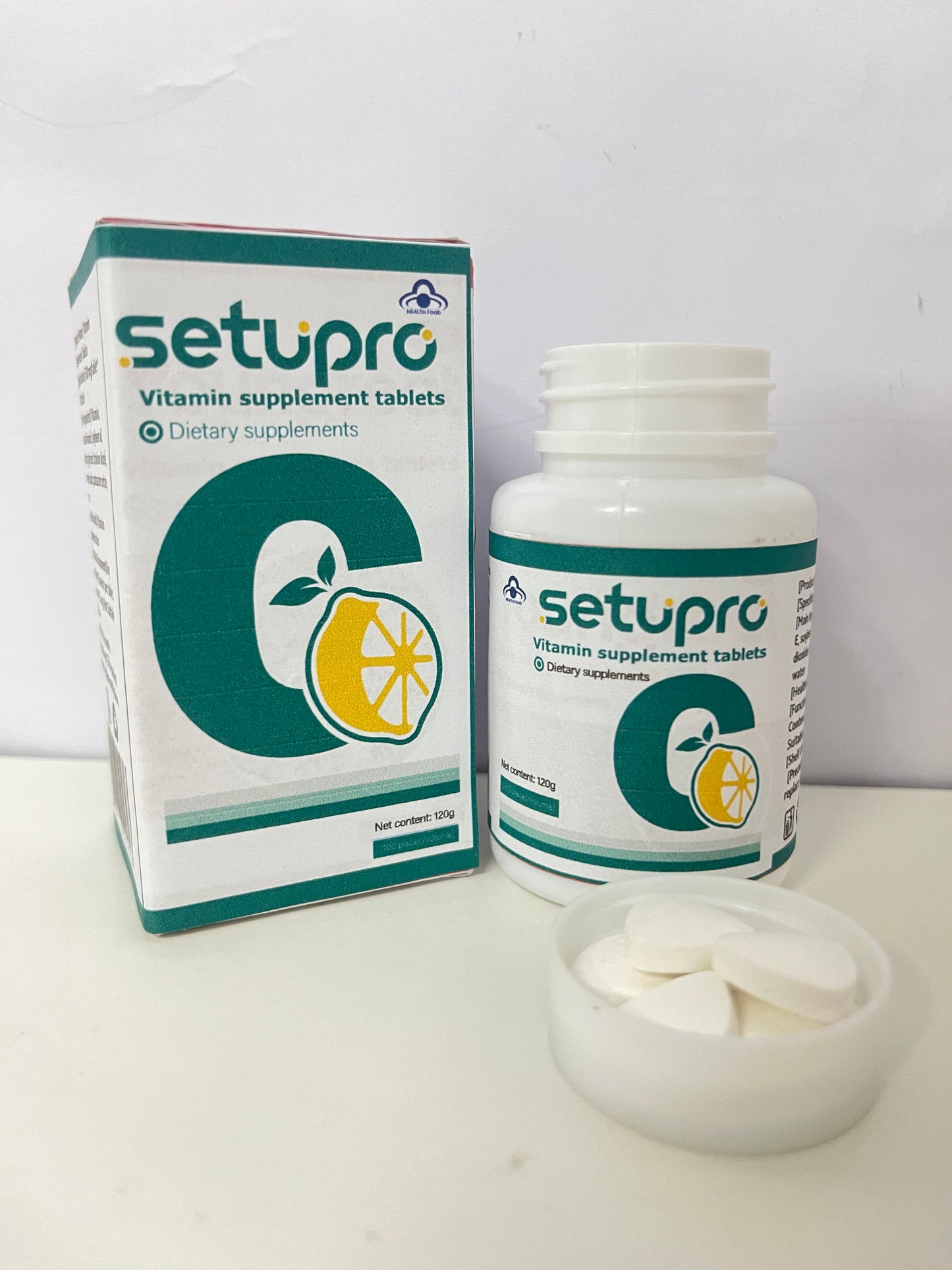 【setupro Vitamin Supplement Tablets】—— Daily Vitamin C Boost for Wellness