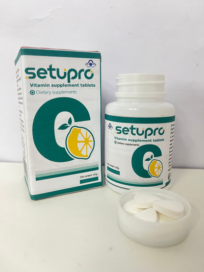 【setupro Vitamin Supplement Tablets】—— Daily Vitamin C Boost for Wellness